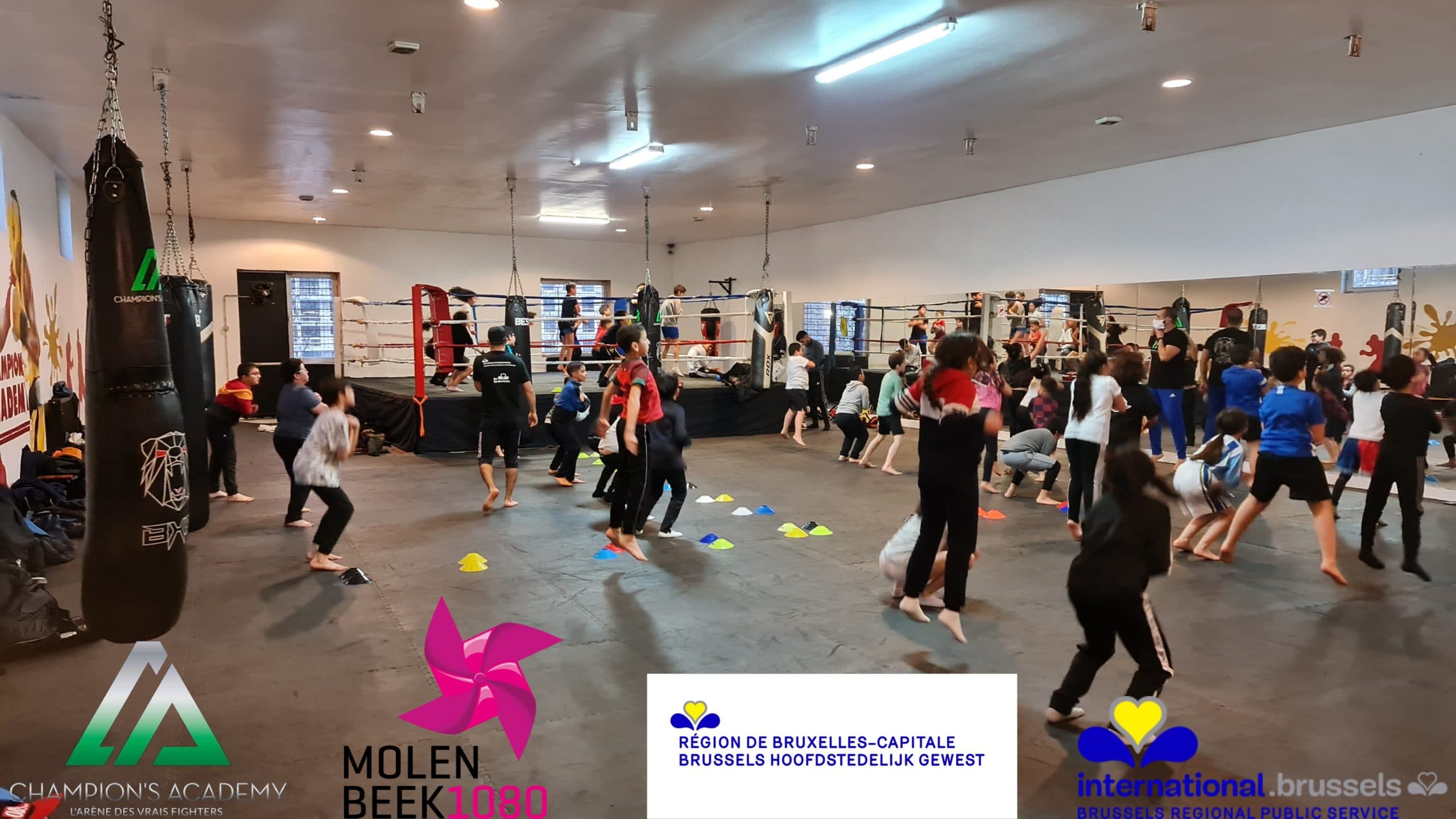 Entraînement collectif à l'académie